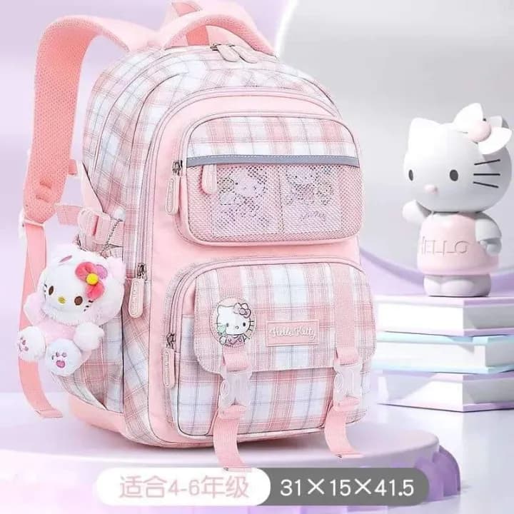 Japanese Kawaii Multi Pocket School Backpack for Girls