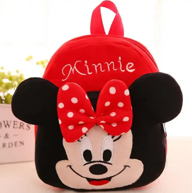 Red Cartoon Mini Backpack for Kids